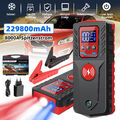 229800mAh 8000A Auto KFZ Starthilfe Jump Starter Ladegerät Booster Powerbank PKW