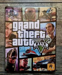 GTA - Grand Theft Auto V 5 Limited Premium Custom Steelbook PS4/PS5 *Kein Spiel*