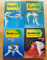 Bücher Karate, Karate Grundlagen, Karate1, Karate Kata2, Bruchtest alle 4 zusam.