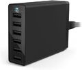 Anker 6-Port USB Ladegerät 60W Family-Sized Desktop Ladeadapter PowerIQ Netzteil