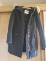 Tommy Jeans Hilfiger Gr. S, Damen/Mädchenparka/Mantel, Schwarz 