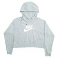 NIKE Hoodie Crop Top Spellout Pullover Sweatshirt Damen XL