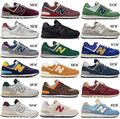 SCARPE NEW BALANCE ML574 ML U 574 UOMO DONNA NB PELLE SHOES BLU 41 42 43 44 45