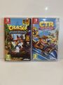 Crash Bandicoot N Sane Trilogy + Crash Team Racing: Nitro-Fueled - Switch Bundle