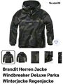 Brandit Herren DeLuxe Windbreaker Neu Regen- Windjacke Windcheater 4XL NP 79,95€