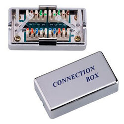 Cat6 LSA Anschluss Connection Box Netzwerk Verlängerung Kabel Verbinder LAN RJ45