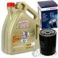 Bosch ÖLFILTER 0451103290 + 5 Liter MOTORÖL 5W-30 Castrol Edge für VW SEAT FORD