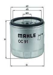 MAHLE OC 91D Ölfilter