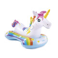 INTEX Einhorn "Unicorn" aufblasbares Schwimmtier Schwimmliege für Pool 163x86cm