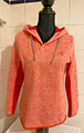 OCK DAMEN HOODY OUTDOOR PULLOVER MIT KAPUZE ORANGE MELIERT TREKKING S 36