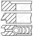 Kolbenringsatz Goetze Engine für Mercedes S124 Kombi 93-96 08-183000-00