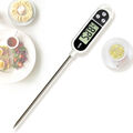 Lebensmittel Thermometer Digital Edelstahl Sonde Kochen Küche BBQ Braten Steak