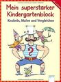 Mein superstarker Kindergartenblock: Knobeln, Malen und ... | Buch | Zustand gut