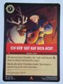 Disney Lorcana Karte Himmelsleuchten 129/204 ICH GEB' GUT AUF DICH ACHT