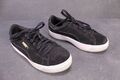 Puma Vikky Platform Plateau Damen Sneaker Gr. 37 schwarz Velours-Leder SB42 