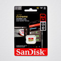 SanDisk Extreme 64 GB microSDXC Speicherkarte inkl. SD Adapter