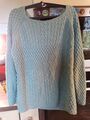 Strickpullover Gr 42 Amy Vermont  ,blau/grau,wenig getragen,Polyacryl