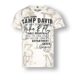 Camp David V-Neck T-Shirt S-4XL Logo Prints 49,95 3023