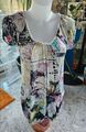 Desigual Tunika/ Kleid Minikleid in Grau Farbe mit Motive Gr.L M 