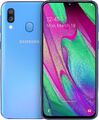 Samsung Galaxy A40 Smartphone 5.9 Zoll 64GB Dual SIM, blau "gut"