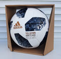 neu - adidas matchball telstar 18 wm russia 2018 football ballon soccer pallone