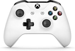 Microsoft Xbox One S Wireless Controller [Standard 2016] weißGut: Deutliche Gebrauchsspuren, voll funktionstüchtig