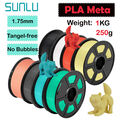 SUNLU PLA Meta 3D Drucker Filament 1.75mm PLA Meta 1KG 250g +/-0.02mm No Knots