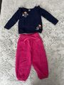 Outfit, Mädchen, Hose+Pullover, Gr. 2 Jahre, rosa, Blumen, GAP, Carter's