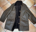 herren lammfelljacke, Gr XL, dunkelbraun, Christian Berg