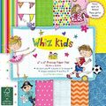 Trimcraft * 6x6" Papierpackung * 48 x 150 g/m² Blätter * Whiz Kids