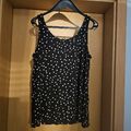 Only Tanktop , Gr.M, schwarz weiß, geometrische Formen, lässiger Schnitt, Top