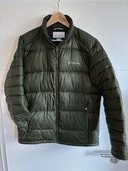 Columbia Jacke / Winterjacke / Steppjacke dunkelgrün - Größe L