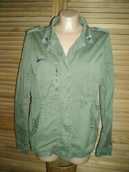 Jacke..Twenty Easy..Gr.S/M..Grün..Khaki..Glitzer..Kragen..Taschen..Langarm