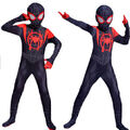 Spiderman Kostüm Kinder Marvel Spider-man Overall Jumpsuit Spielanzug Cosplay@