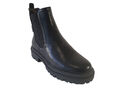 Tamaris Chelseaboot, Stiefelette, Glattleder schwarz, 25418-020