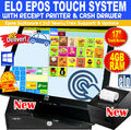 Elo Touch Eposystem mit Belegdrucker und Kassenschublade 