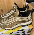 Nike Air Max 97 Metallic Gold Sneaker Herren Sportschuhe Gr. 43