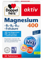 ✅Doppelherz Magnesium 400 + B1 + B6 + B12 + Folsäure Sport Muskeln 30 Tabletten✅