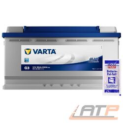 VARTA AUTOBATTERIE 12V 95Ah STARTERBATTERIE 800A INKL LIQUI MOLY BATTERIEPOLFETTSOFORT EINSATZBEREIT-PREIS ENTHÄLT 7,50 € BATTERIEPFAND