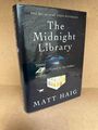 Matt Haig SIGNIERTES Buch The Midnight Library 2020 1. Auflage 5. Auflage ID113