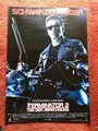 Terminator 2 Kinoplakat Poster A1, Gerollt, Arnold Schwarzenegger, Hamilton