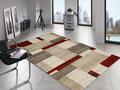 Teppich Castle Beppo CAB01 590 beige-braun-rot modern 120x170 cm