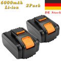 2x6000mAh 20V Li-ion Akku für Worx WA3551.1 WG169 WG259E.9 WX390 WX678 WG549