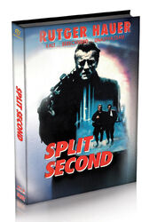 Split Second - Mediabook Wattiert - mit Langfassung - Rutger Hauer - Blu ray