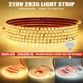 230V COB LED Stripe Streifen Wasserdicht Schlauch Flex Lichtleiste Lichtband