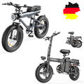 20 Zoll Fahrrad Elektro 1200W e-bike Erwachsene Mountainbike 80NM 48V Fatbike