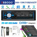 DAB+ Autoradio RDS AM FM 2x USB Freisprecheinrichtung SD AUX IN 1 DIN Bluetooth