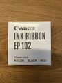 Canon Ink Ribbon EP 102 - Farbband 13mm x 6m schwarz/rot - 4202A002AA - Neu OVP