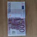 500 Euro Schein x Serie für Sammler (Echtgeld) Einzelstück