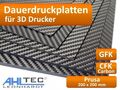 3D Drucker Dauerdruckplatte für Prusa 200 x 200mm - ABS PLA PETG HIPS Filament